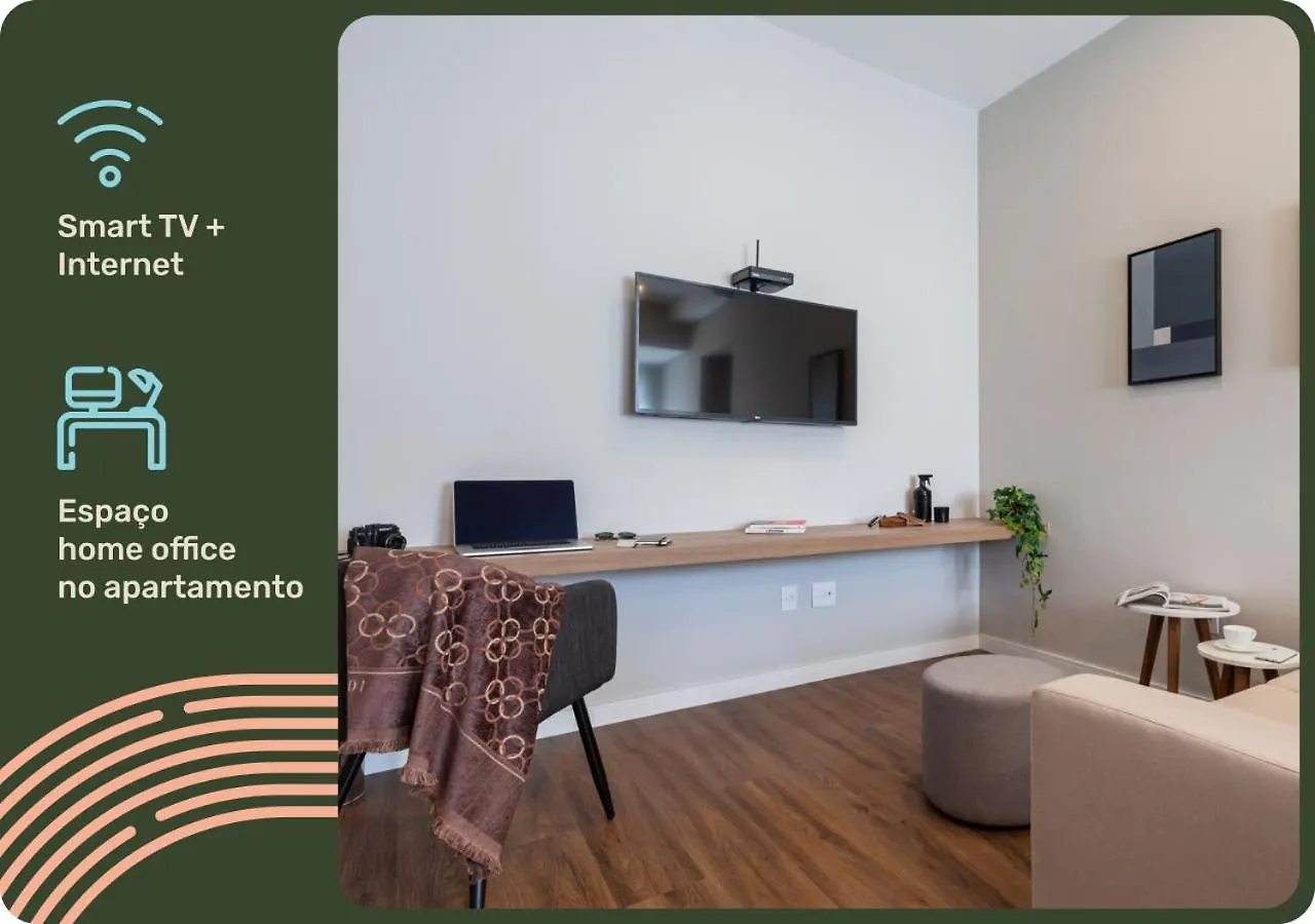 Apartmán Nomah - Aptos Por Temporada Em Higienopolis São Paulo